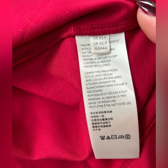 Anthropologie Maeve Square Neck Red Jocelyn Midi Holiday Party Dress - Picture 6 of 8